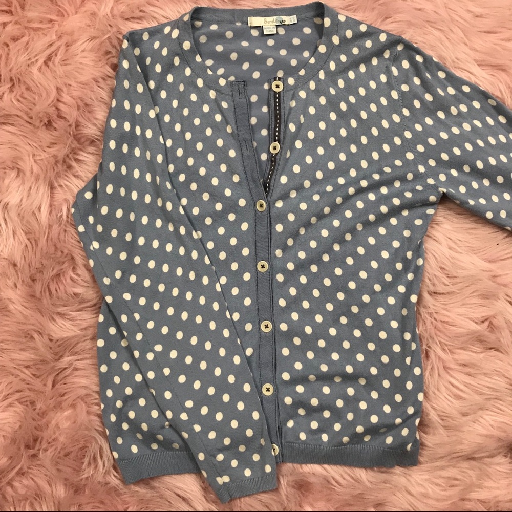 Boden Crop Cardigan Sweater